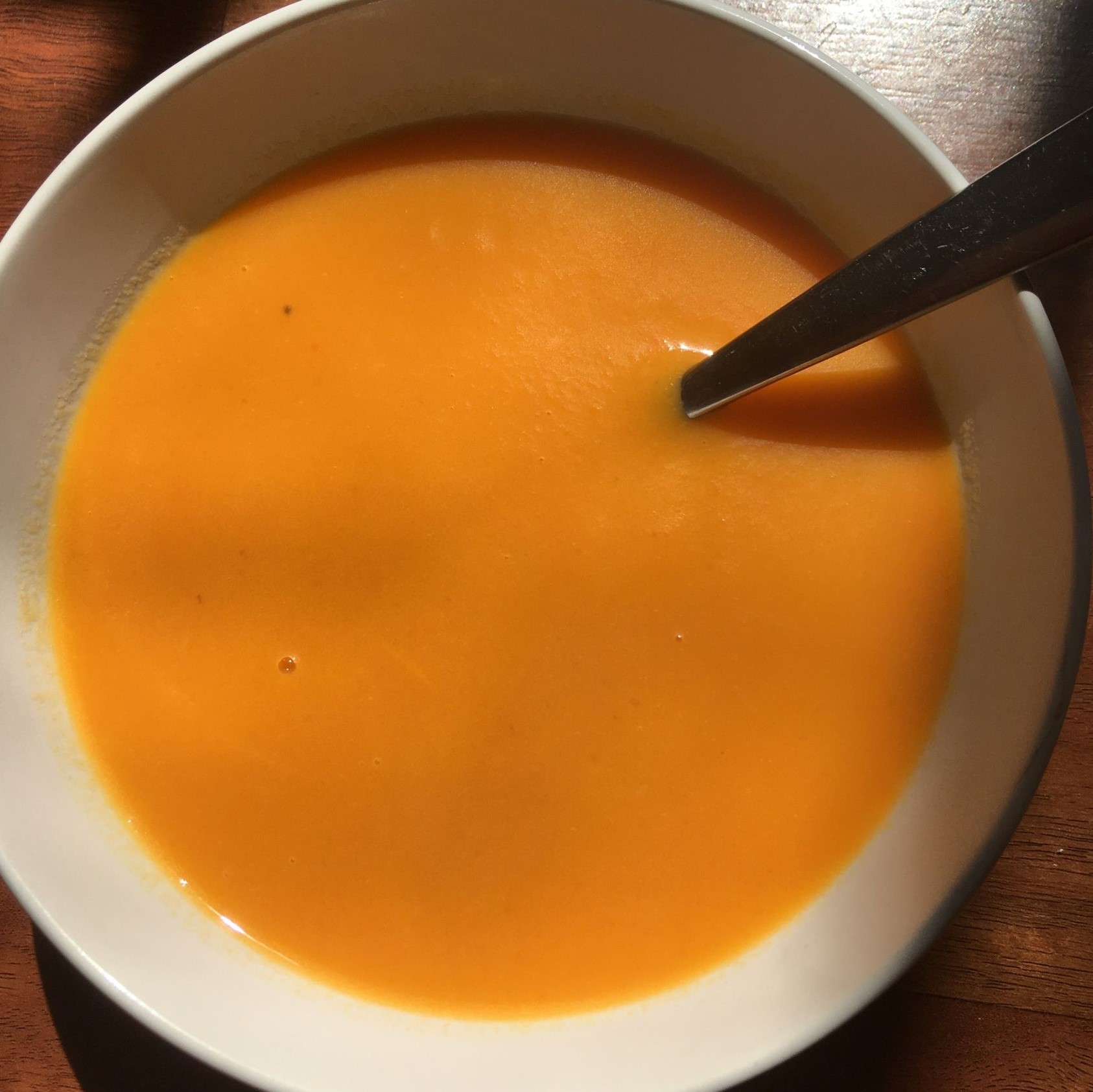 French Cream of Carrot Soup